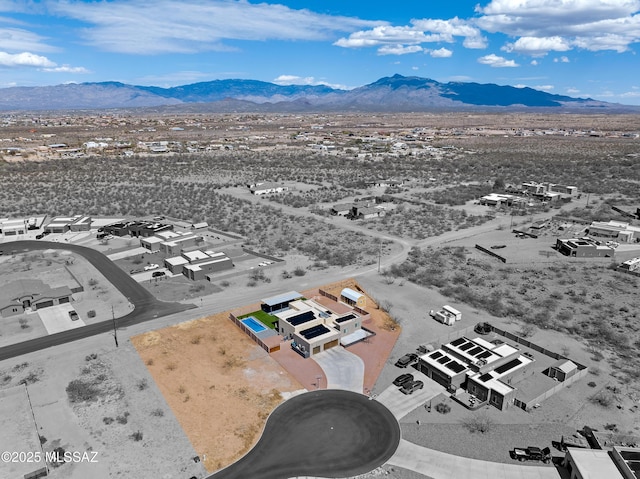 3337 E Wet Sand Pl, Vail, AZ 85641 - aerial perspective of suburban area with a mountainous background