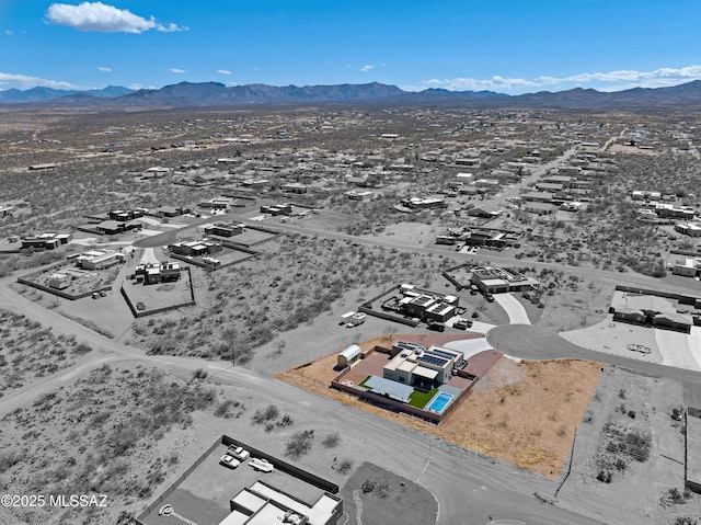 3337 E Wet Sand Pl, Vail, AZ 85641 - aerial view of residential area featuring a mountainous background