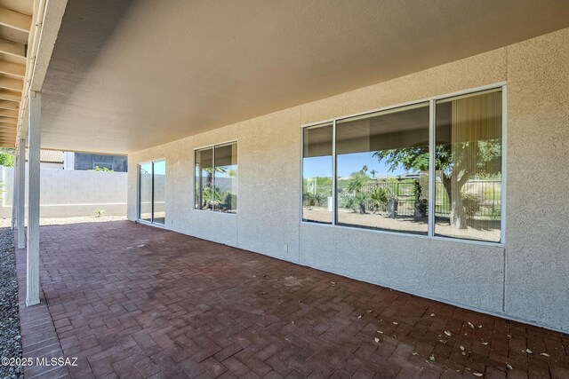 38034 S Golf Course Dr, Saddlebrooke, AZ 85739 - view of patio with fence