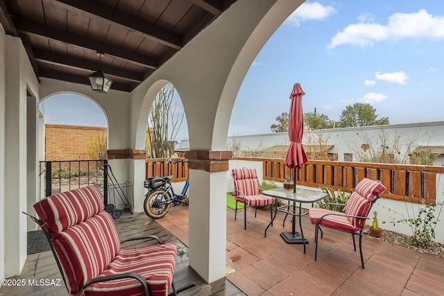 view of patio / terrace