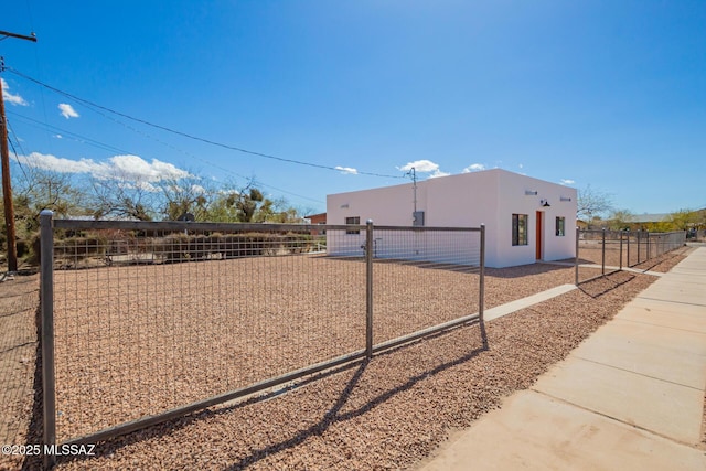 surrounding community with fence