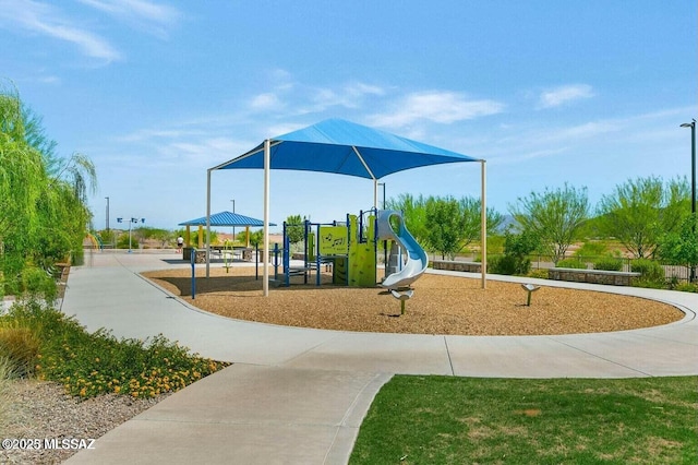 view of community play area