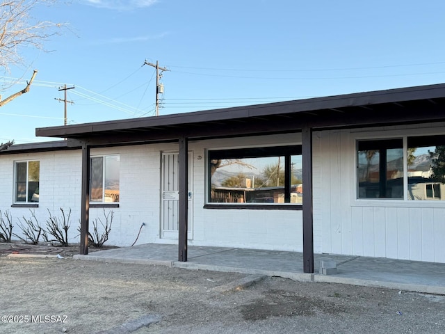 view of ranch-style house