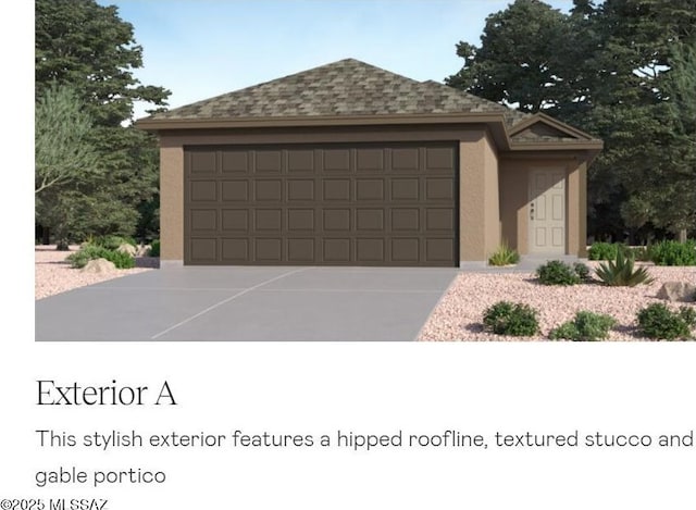 22083 E Arcus Pl, Red Rock, AZ 85145 - garage with driveway