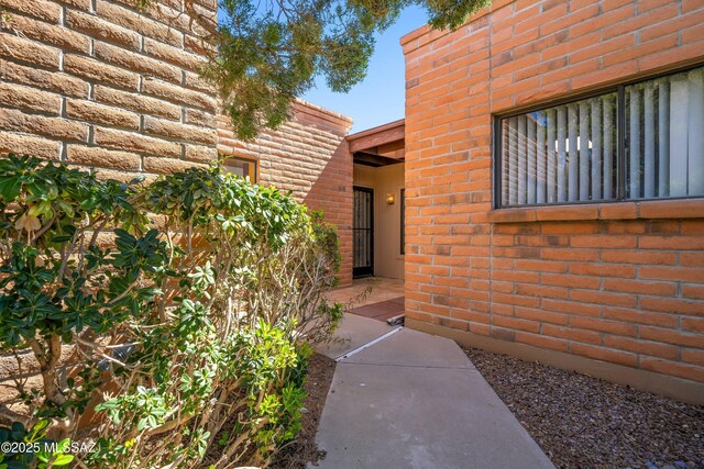 view of entrance to property
