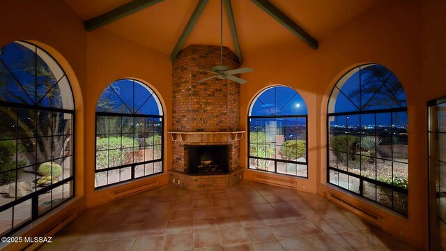 5460 N Paseo Pescado, Tucson, AZ 85718 - view of unfurnished sunroom