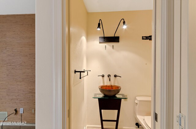 5460 N Paseo Pescado, Tucson, AZ 85718 - half bath with toilet and a sink