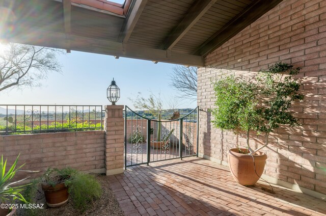 5460 N Paseo Pescado, Tucson, AZ 85718 - view of gate