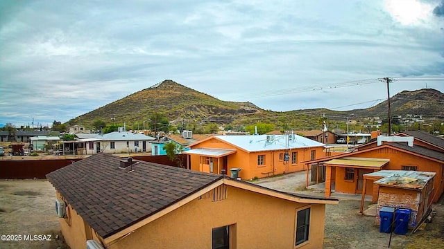 mountain view featuring a residential view