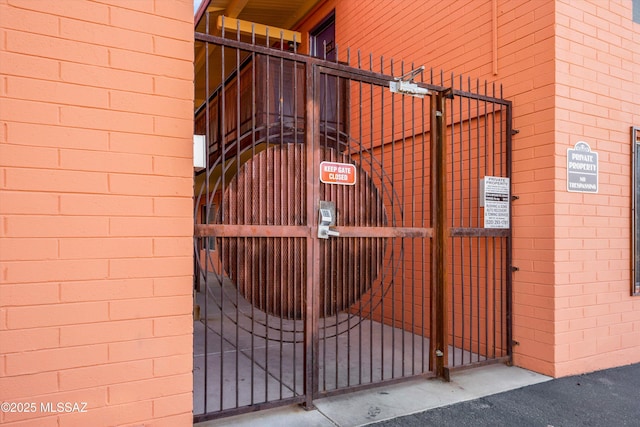 view of gate