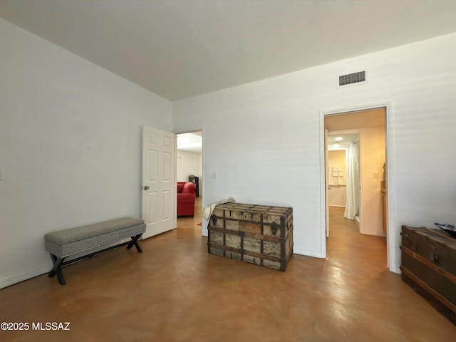 5051 N Sabino Canyon Rd Unit 1152, Tucson, AZ 85750 - bedroom with concrete flooring