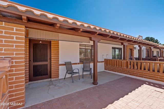 207 S Paseo Tierra Unit A, Green Valley, AZ 85614 - view of patio