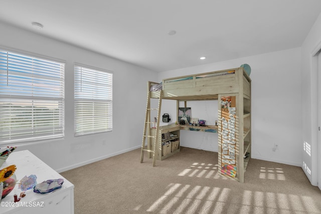 8111 S Soltero Mine Dr, Tucson, AZ 85747 - carpeted bedroom with baseboards and recessed lighting