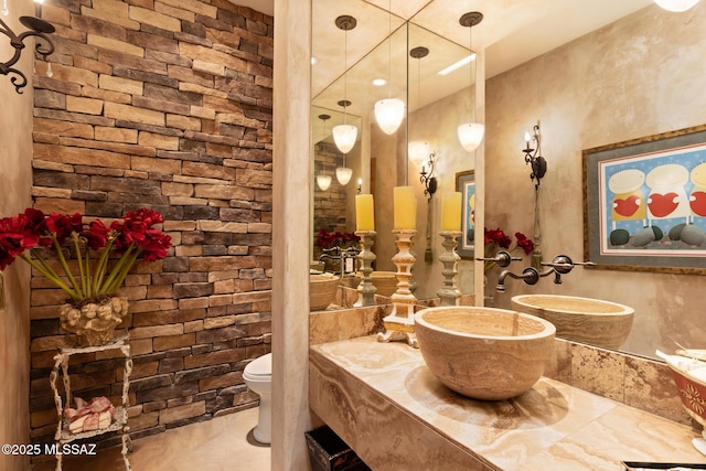bathroom with toilet