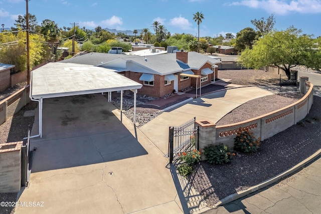 2350 E Juanita St, Tucson, AZ 85719 - bird's eye view