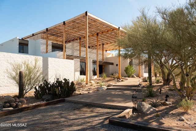 view of rear view of house