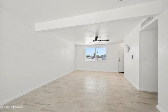 7575 E Apple Tree Dr, Tucson, AZ 85730 - empty room featuring ceiling fan and baseboards