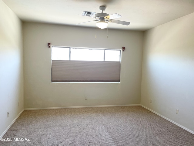 13978 N Big Wash Overlook Pl, Tucson, AZ 85739 - carpeted empty room with ceiling fan and baseboards