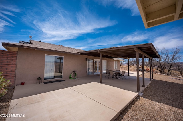 view of patio / terrace with french doors