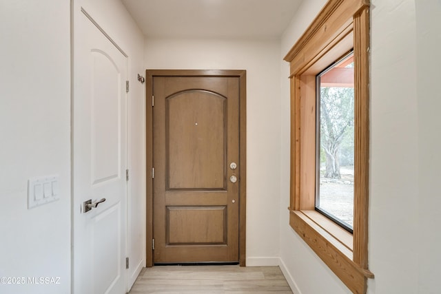 3053 W Lobo Rd, Tucson, AZ 85742 - entryway featuring light wood-style floors and baseboards