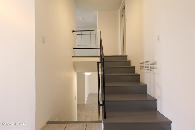 stairs with visible vents