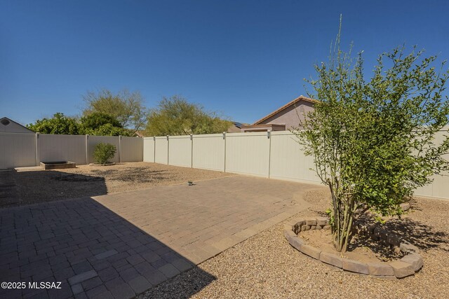 20868 E Treasure Rd, Red Rock, AZ 85145 - view of patio / terrace with a fenced backyard