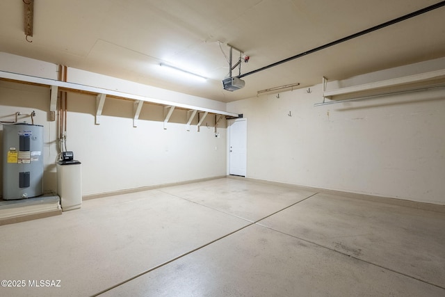 20868 E Treasure Rd, Red Rock, AZ 85145 - garage with a garage door opener and water heater