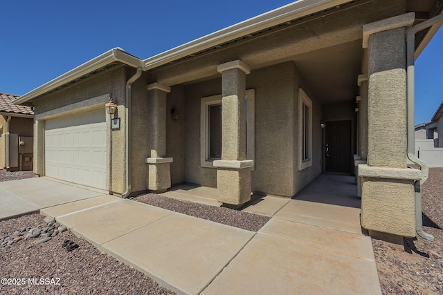 20868 E Treasure Rd, Red Rock, AZ 85145 - view of front of home featuring stucco siding and a garage
