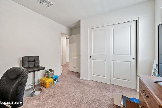 34932 S Iron Jaw Dr, Red Rock, AZ 85145 - office featuring visible vents and carpet