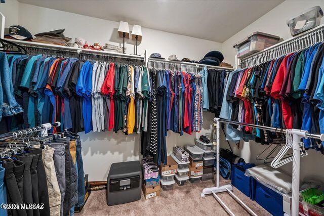 34932 S Iron Jaw Dr, Red Rock, AZ 85145 - spacious closet with carpet floors