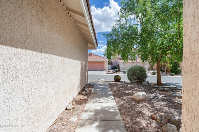 4654 W Gatehinge Ct, Tucson, AZ 85741 - view of side of property with stucco siding