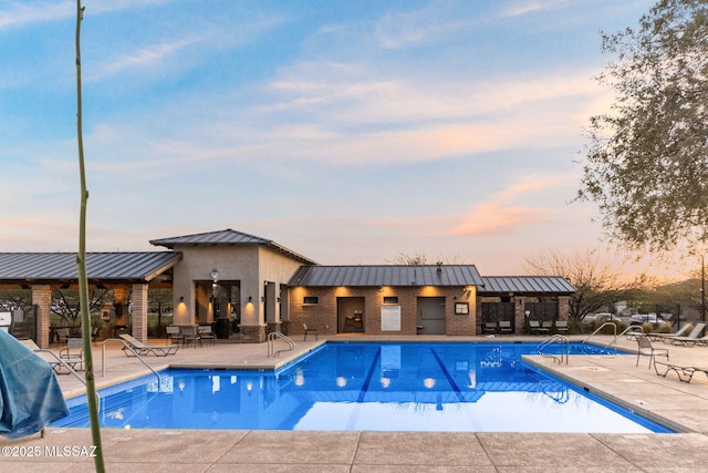 6866 E Via Arroyo Largo, Tucson, AZ 85756 - community pool featuring a patio