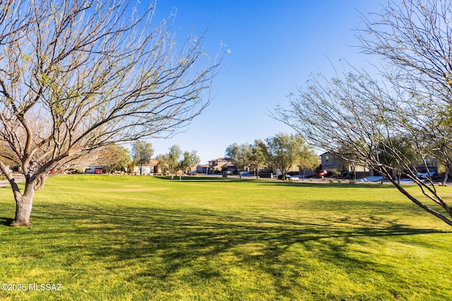 6866 E Via Arroyo Largo, Tucson, AZ 85756 - view of home's community with a yard