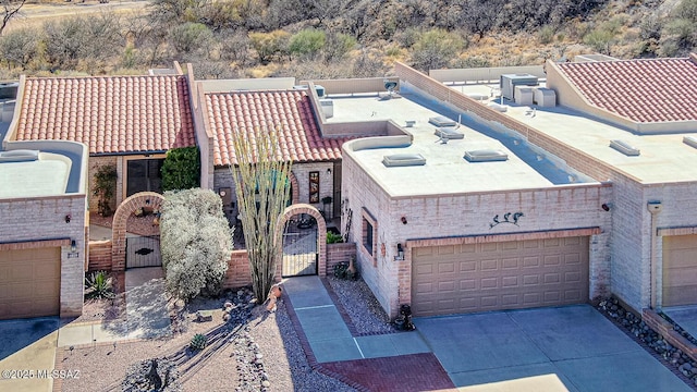 drone / aerial view
