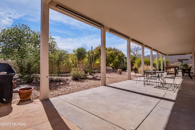 420 E Deers Rest Pl, Tucson, AZ 85704 - view of patio with outdoor dining area