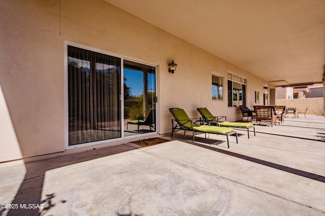 420 E Deers Rest Pl, Tucson, AZ 85704 - view of patio / terrace featuring outdoor dining space