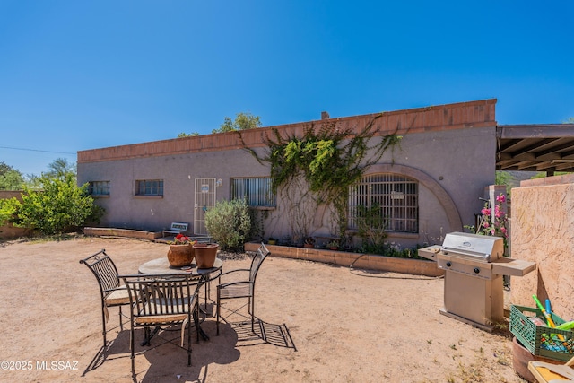 view of patio / terrace with grilling area