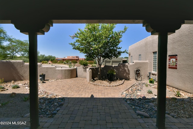 875 S Corte Monte Cristo, Green Valley, AZ 85614 - view of patio featuring a fenced backyard