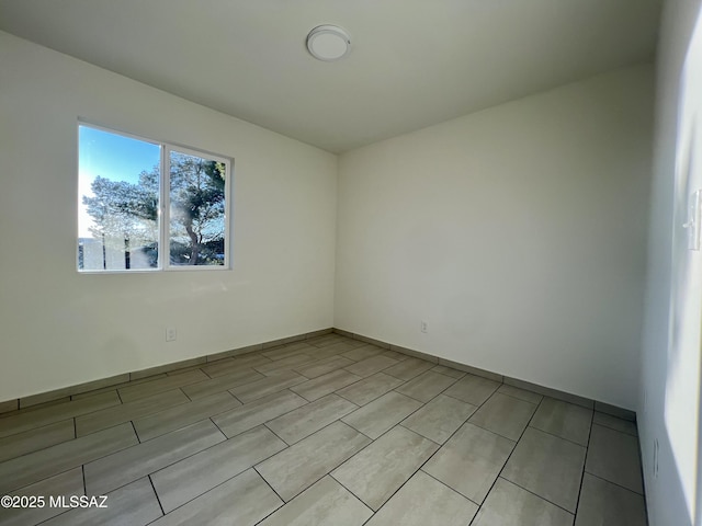 view of empty room