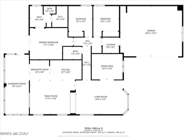 660 W Via Rosaldo, Green Valley, AZ 85614 - plan
