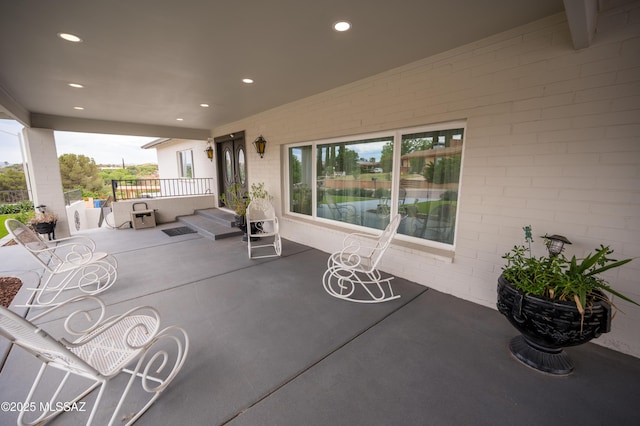 view of patio