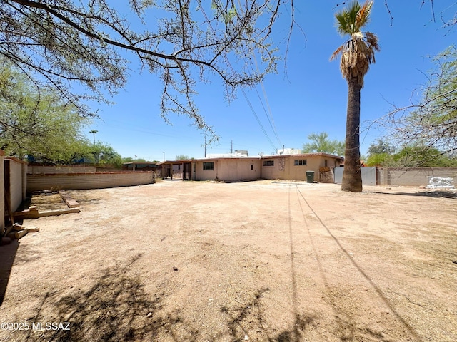 3926 E Camino De Palmas, Tucson, AZ 85711 - view of back of property
