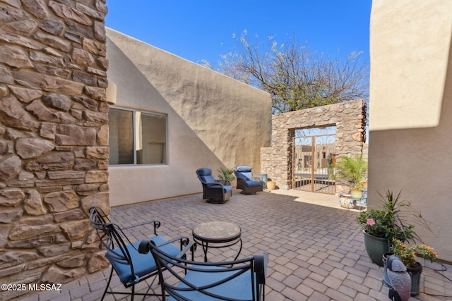 view of patio