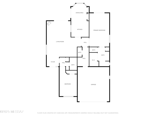 3437 S Abrego Dr, Green Valley, AZ 85614 - floor plan