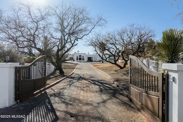 3167 N Corona Pl, Nogales, AZ 85621 - view of street with a gate