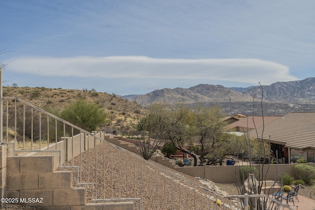 property view of mountains
