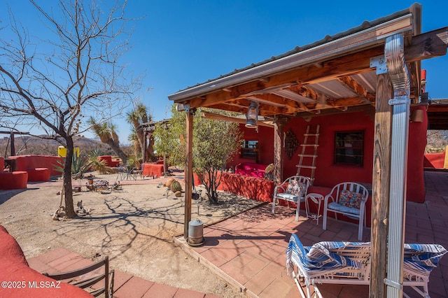 view of patio