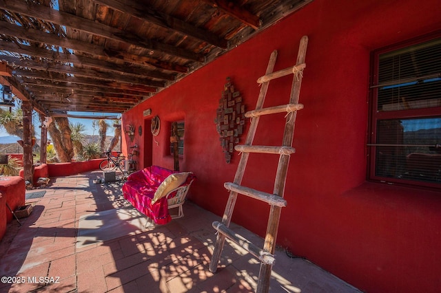 view of patio