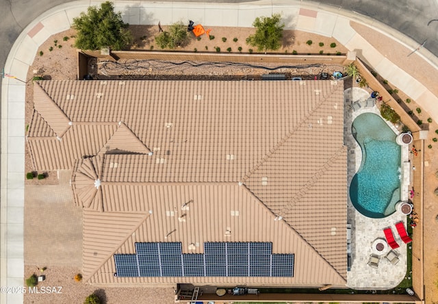 drone / aerial view