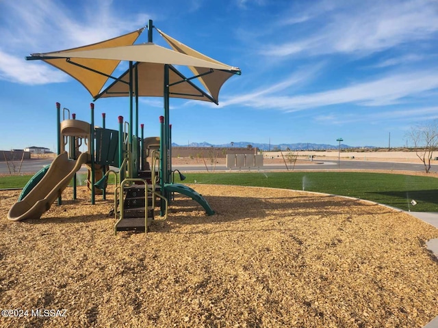 view of communal playground